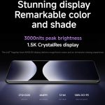 Xiaomi Redmi Note 14 Pro 5G + 4G LTE (for Tmobile Mint Tello & Global) (256GB + 8GB) NFC 6.67" 120Hz 200MP Pro AI Camera Model 24090RA29G Unlocked Dual Sim (Midnight Black) - Image 5