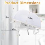 W11251749 Refrigerator LED Light Bulb for Whirlpool Kitchenaid Kenmore Amana Refrigerator Freezer Light Replaces AP7192759 W11520324 W11468934 W11549780 W11449273 W11602886 Fridge Light - Image 3