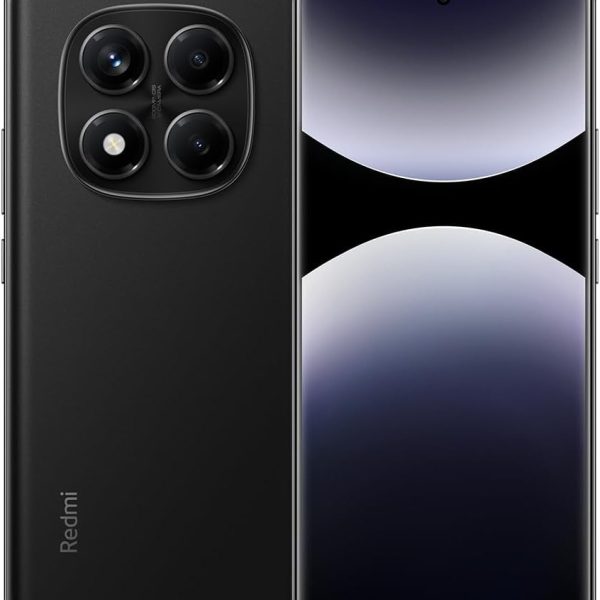 Xiaomi Redmi Note 14 Pro 5G + 4G LTE (for Tmobile Mint Tello & Global) (256GB + 8GB) NFC 6.67" 120Hz 200MP Pro AI Camera Model 24090RA29G Unlocked Dual Sim (Midnight Black)