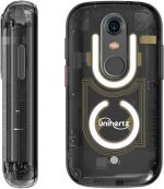 Unihertz Jelly Star Mini Smartphone 3 Inch Smallest Tiny 4G Cell Phone Android 13 Transparent Design LED Light NFC OTG 8GB RAM 256GB ROM (Black) Compatible with T-Mobile and Verizon only - Image 3