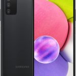 Samsung Galaxy A03s Cell Phone, AT&T GSM Unlocked Android Smartphone, 32GB, Long Lasting Battery, Expandable Storage, 3 Camera Lenses, Infinite Display - Black (Renewed)