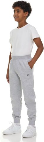 New Balance Boys Fleece Jogger 3 Pack – Kids Soft Cotton Blend Fleece Sweatpants with Pockets, Athletic Fit, Sizes 4-20 - Image 3