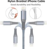 4Pack [Apple MFi Certified] Charger Lightning to USB Charging Cable Cord Compatible iPhone 14/13/12/11 Pro/11/XS MAX/XR/8/7/6s Plus,iPad Pro/Air/Mini,iPod Touch - Image 6