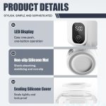 Underwear Washing Machine, Upgrade Mini Portable Washing Machine Rechargeable Underwear Washer Deep Cleans Small Clothes for Apartment, Dorm, RV, Travel & Hotel Use - Image 5