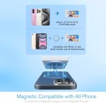 Vlog Selfie Monitor Screen iPhone, 4K 60fps Recording, Wireless Screen Mirroring with Remote Control, Magnetic Fixation, 180° Rotation, 3 Levels of Brightness, Compatible with iPhone & Android - Image 5