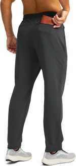 G Gradual Men's Fleece Lined Winter Pants with 3 Zipper Pockets Warm Athletic Joggers Workout Running Sweatpants for Men - Image 3