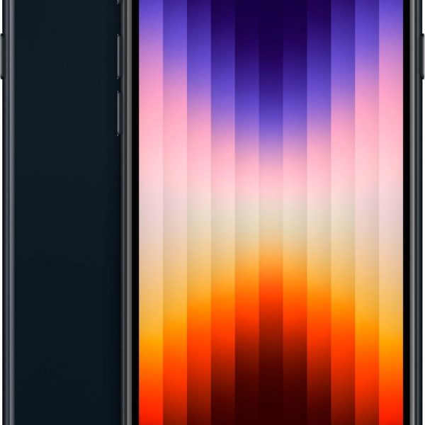 Apple iPhone SE 3rd Gen, 64GB, Midnight - Unlocked (Renewed)