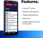 Lively Jitterbug Smart4 Smartphone for Seniors - Cell Phone for Seniors - Not Compatible with Other Wireless Carriers - Must Be Activated with Lively Phone Plan - Image 3