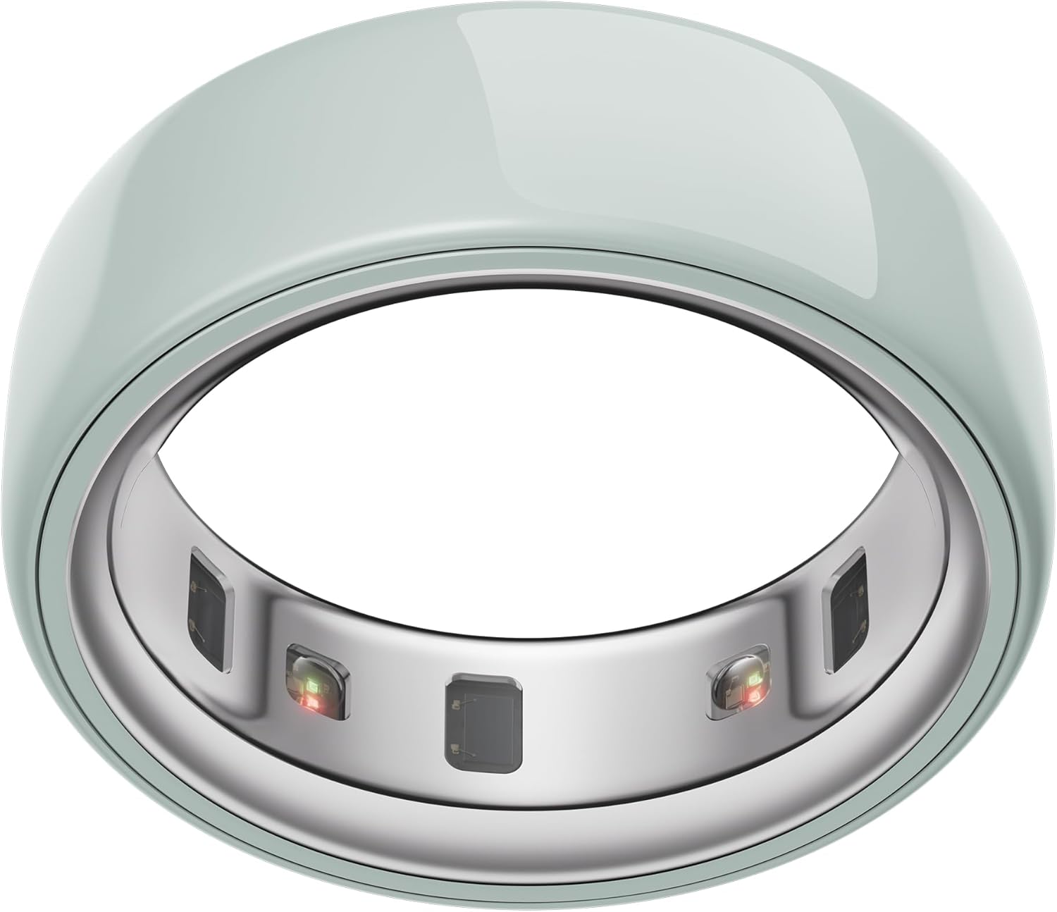 Oura Ring 4 Ceramic - Tide - Size 8 - Oura Ring 4 Ceramic - Tide - Size 8 - Size Before You Buy