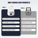 Underwear Washing Machine, Upgrade Mini Portable Washing Machine Rechargeable Underwear Washer Deep Cleans Small Clothes for Apartment, Dorm, RV, Travel & Hotel Use - Image 6