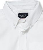 The Children's Place Boys Long Sleeve Oxford Button Down Shirt - Image 2