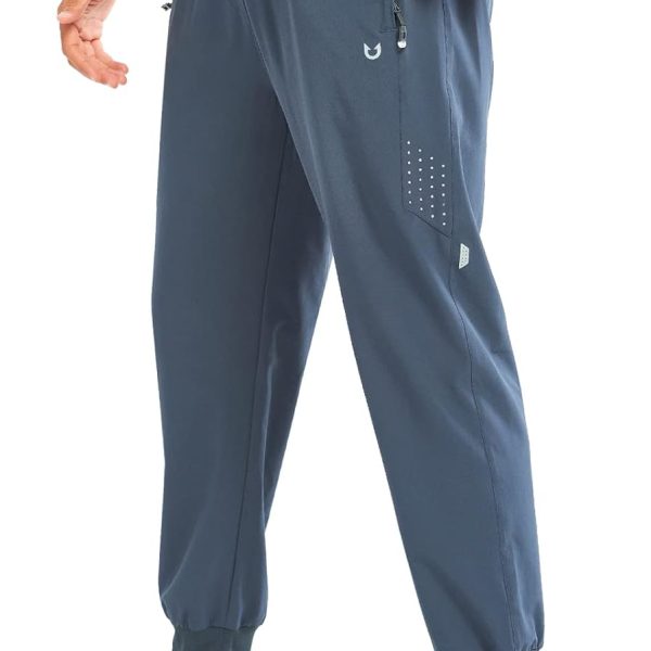 NORTHYARD Men's Athletic Running Pants Lightweight Workout Joggers Quick Dry Gym Sweatpants Active Sports Track Training