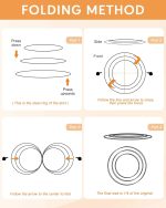 Women’s Petticoat Skirt Crinoline for Girls Hoop Skirt Petticoat Underskirt Half Slips - Image 8