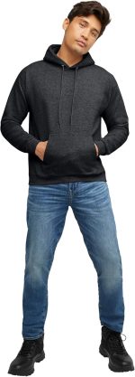 Hanes EcoSmart Hoodie, Midweight Fleece, Pullover Hooded Sweatshirt for Men - Image 7