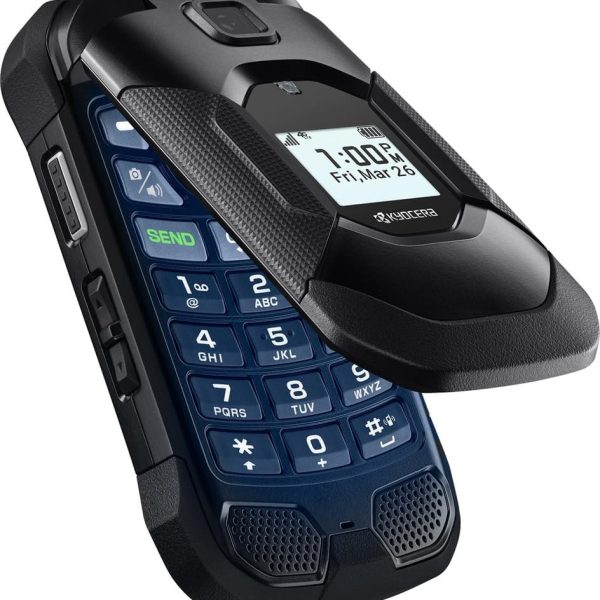 NEW KYOCERA DuraXA Equip E4831 | Unlocked/T-Mobile | 2/16GB | (Camera) | 2YR Factory Warranty Waterproof, Drop Proof, | Rugged Flip Phone Kosher NO Verizon service
