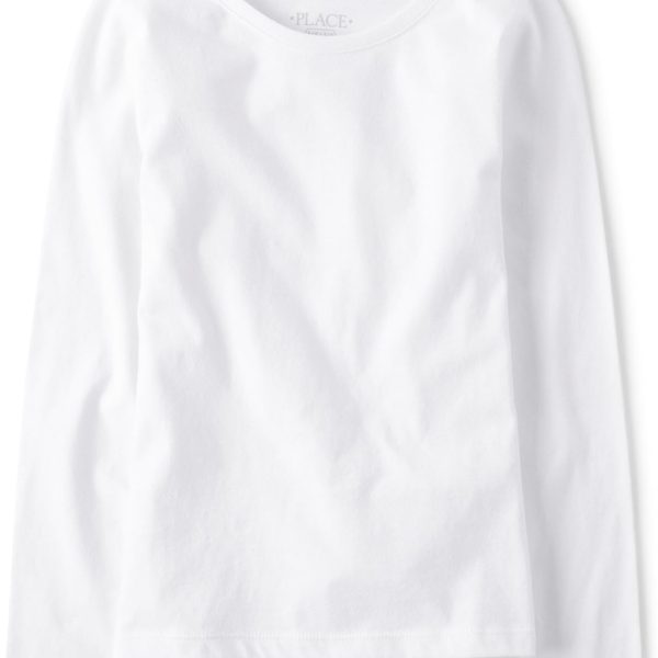 The Children's Place Girls' Basic Long Sleeve Layering Tees
