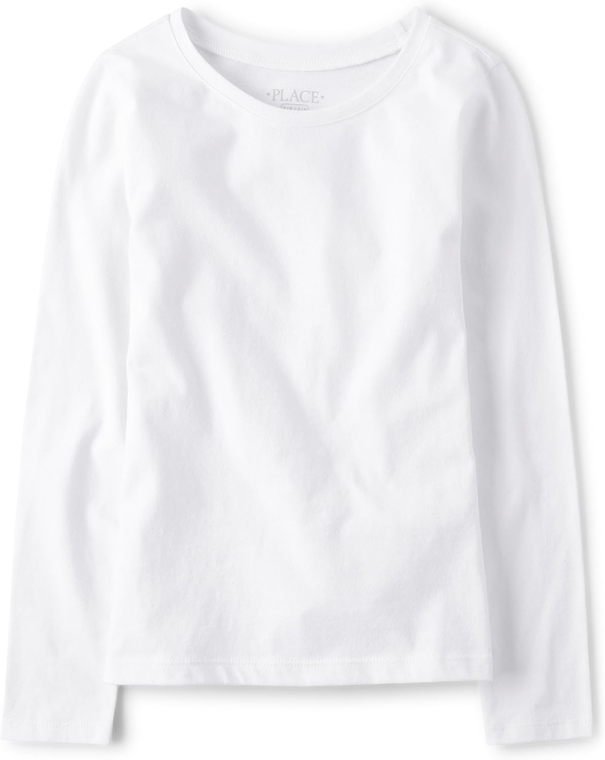 The Children's Place Girls' Basic Long Sleeve Layering Tees The Children's Place Girls' Basic Long Sleeve Layering Tees