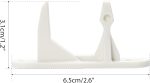 2 Pack Washer Door Striker Lock Latch Replacement Parts for Frigidaire Affinity 131763310 - Front Load Catch Fits for Gibson, for Kenmore - Replaces 131763300, AP3580441, PS890617 - Easy to Install - Image 2