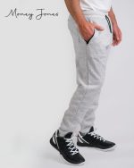 Sweatpants for Men 3 Pack Joggers - Men's Athletic Sweatpants Pockets & Zipper Active Workout Pants - Image 2