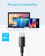Anker Cable [2 Pack, 3FT], USB A to USB C Cable for iPhone 17 Series,Samsung Galaxy S10 S10+, LG V30, Beats Fit Pro and More (Black) - Image 2