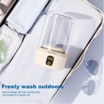 Portable Washing Machine,Wireless Mini Washer Deeply Cleans Small Laundry Items, Socks, Underwear, Baby Clothes,Small Washer Is Suitable for Solo Living, Apartments, Hotels, Travel, And Camping - Image 7