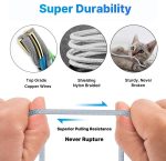 4Pack [Apple MFi Certified] Charger Lightning to USB Charging Cable Cord Compatible iPhone 14/13/12/11 Pro/11/XS MAX/XR/8/7/6s Plus,iPad Pro/Air/Mini,iPod Touch - Image 3