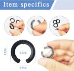 4 Pcs Upgraded DA99-04158A Hinge Shim Refrigerator Door Height Adjustment Kits, Replacement Parts for Samsung 3282540, DA60-00314C, PS6448337 AP5668209,4 Different Thickness - Image 5