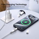 4 Pack Lightning to USB C Adapter for iPhone 15/16/17 Pro/17 Pro Max,for iPhone 17/16 Charger,17/16 Accessories,Fast Charging & Data Transfer,USB C Charger Connector Cable,Not for Audio/OTG - Image 4