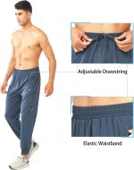 NORTHYARD Men's Athletic Running Pants Lightweight Workout Joggers Quick Dry Gym Sweatpants Active Sports Track Training - Image 4