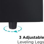 BLACK+DECKER Wine Fridge 12 Bottles, Thermoelectric Wine Cooler Refrigerator with Mirrored Front, Freestanding 12 Bottle Wine Fridge, BD60336 - Image 6