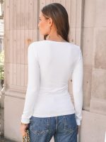 AUTOMET Long Sleeve Shirts Basic Tops - Image 4