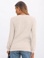 AUTOMET Womens V Neck Long Sleeve Shirt Fall Fashion Tops Tunic Dressy Casual Sweater Clothes Cute Trendy Work Outfits 2025 - Image 4