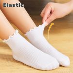 6 Pairs Toddler Ruffle Socks for Girls - Baby Grip Socks with Non-Slip, Cute Grippy Frilly Design - Image 6