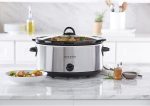 Crock-Pot 7 Quart Oval Manual Slow Cooker, Stainless Steel (SCV700-S-BR), Versatile Cookware for Large Families or Entertaining - Image 7