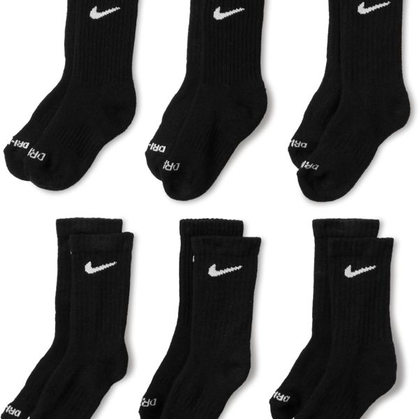 Nike Kids' 6-Pack Performance Socks