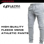 Ultra Performance 3 Pack Fleece Active Tech Joggers for Men, Mens Sweatpants with Zipper Pockets - Image 4