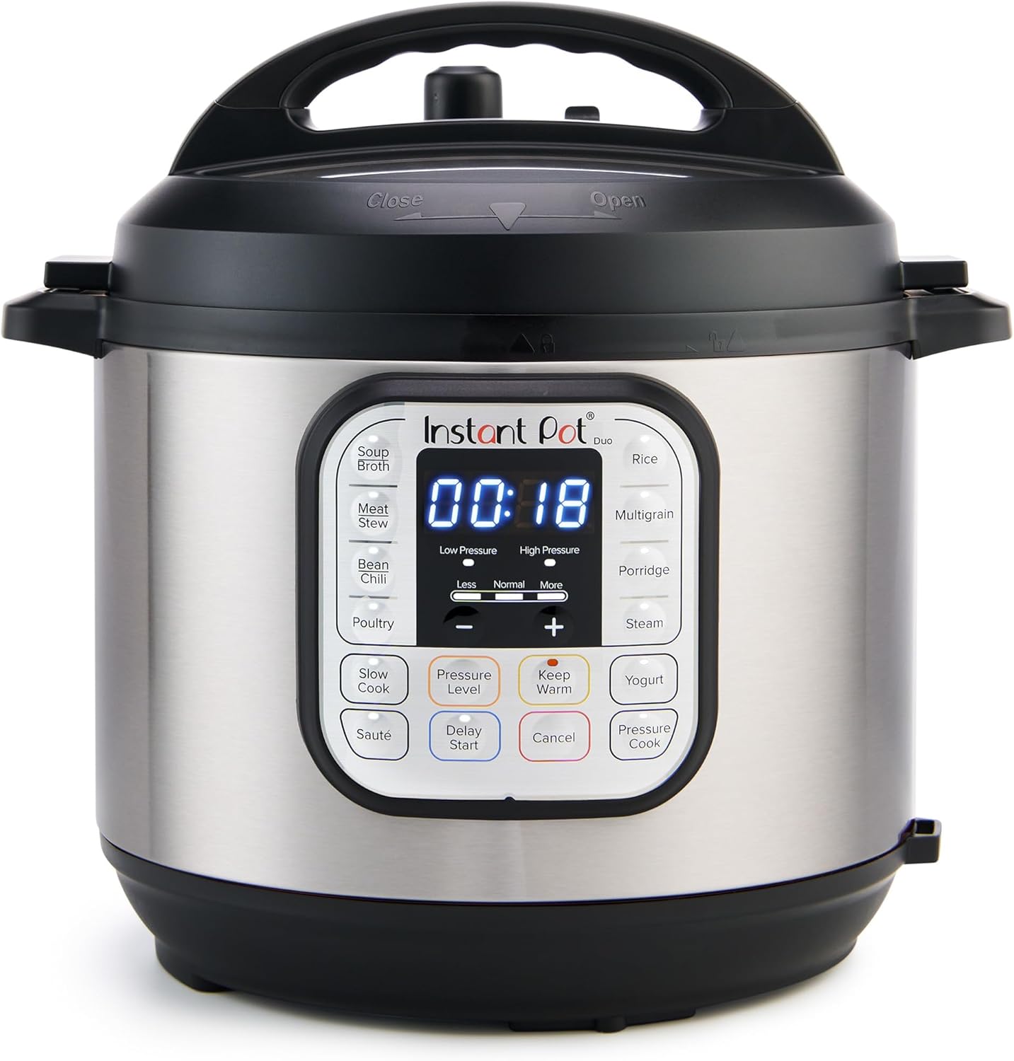 Instant Pot Duo 7-in-1 Electric Pressure Cooker, Slow Cooker, Rice, Instant Pot Duo 7-in-1 Electric Pressure Cooker, Slow Cooker, Rice, Steamer, Sauté, Yogurt Maker, Warmer & Sterilizer, Includes App With Over 800 Recipes, Stainless Steel, 6 Quart
