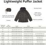 Amazon Essentials Girls and Toddlers' Lightweight Water-Resistant Packable Hooded Puffer Jacket - Image 6