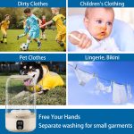 Portable Washing Machine,Wireless Mini Washer Deeply Cleans Small Laundry Items, Socks, Underwear, Baby Clothes,Small Washer Is Suitable for Solo Living, Apartments, Hotels, Travel, And Camping - Image 2