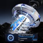 ANDERY Car Phone Holder for Magsafe [78+LBS Strongest Suction & 2400gf Magnetic] 360° Adjustable Car Phone Mount, Phone Holders for Your Car for iPhone 17 Pro Max 16 15 14 13 12 Air Plus, Carbon Fiber - Image 5