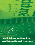 Scrubba Wash Bag Portable Washing Machine - Lightweight Manual Washing Machine for Travel, Camping, Laundry, Baby Clothes - Travel Essentials, Gift - use with Laundry Detergent/Sheets - 5.3 oz. - Image 4