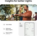 Fitbit Charge 6 Fitness Tracker with Google apps, Heart Rate on Exercise Equipment, 6-Months Premium Membership Included, GPS, Health Tools and More, Obsidian/Black, One Size (S & L Bands Included) - Image 7
