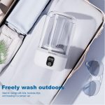Portable Washing Machine,Upgrade Mini Washer Deeply Cleans Small Laundry Items, Socks, Underwear, Baby Clothes,Small Washer Is Suitable for Solo Living, Apartments, Hotels, Travel, And Camping White - Image 7
