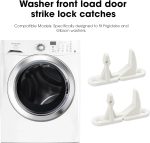 2 Pack Washer Door Striker Lock Latch Replacement Parts for Frigidaire Affinity 131763310 - Front Load Catch Fits for Gibson, for Kenmore - Replaces 131763300, AP3580441, PS890617 - Easy to Install - Image 5