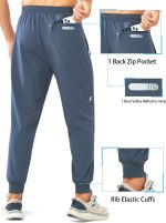 NORTHYARD Men's Athletic Running Pants Lightweight Workout Joggers Quick Dry Gym Sweatpants Active Sports Track Training - Image 2