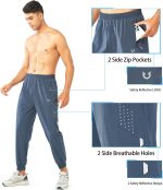 NORTHYARD Men's Athletic Running Pants Lightweight Workout Joggers Quick Dry Gym Sweatpants Active Sports Track Training - Image 3