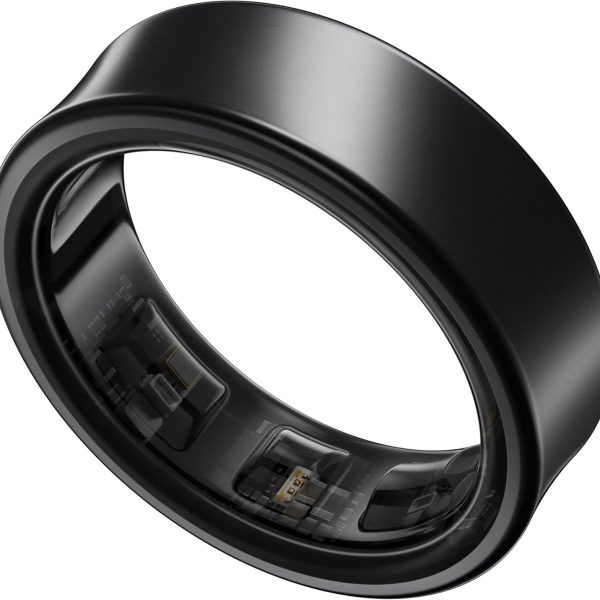 SAMSUNG Galaxy Ring, AI Smart Ring, Size First w/Sizing Kit, No App Subscription, Fitness Monitor, Sleep Tracker, Up to 7-Day Battery, Size 13, Titanium Black [US Version, 1Yr Manufacturer Warranty]