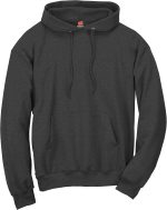 Hanes EcoSmart Hoodie, Midweight Fleece, Pullover Hooded Sweatshirt for Men - Image 2