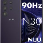 NUU N30 Cell Phone Unlocked for T-Mobile, Mint, Metro, Qlink, Tello 6GB/128GB, Teen Phone, Dual SIM 4G, Octa-Core 6.7" 90Hz HD+, Any Parental APP, Unlocked Android Phones, Purple, 1 Year US Warranty