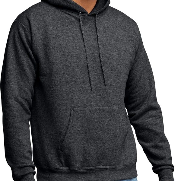 Hanes EcoSmart Hoodie, Midweight Fleece, Pullover Hooded Sweatshirt for Men